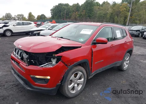 2018 Jeep Compass Latitude 4X4 из США, поврежденный, VIN 3C4NJDBB7JT314337